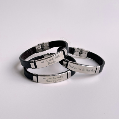 Pulseira Personalizada Pai