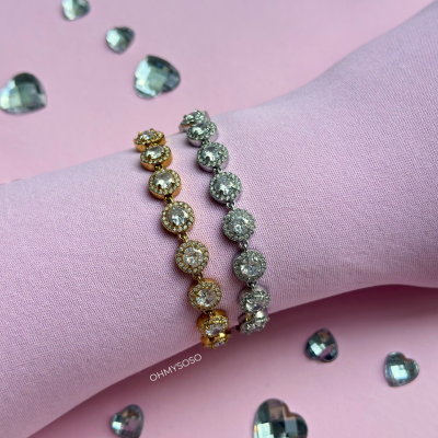 Pulseira Brilhante Esferas XL