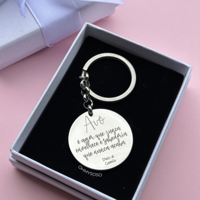 Porta-Chaves Personalizado Avô