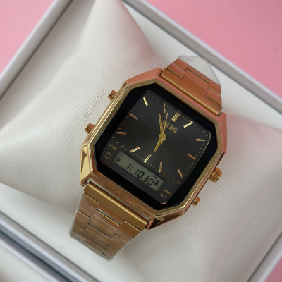 Relógio Minimalista Quadrado