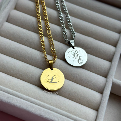 Colar Personalizado Letras