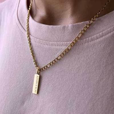 Colar Personalizado Chapa Mini