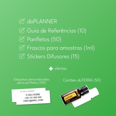 Kit Consultor DoTerra