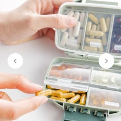 Caixa para suplementos