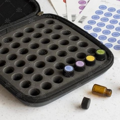 Mala - frascos 1 ml e 2 ml (cabem 49 frascos)