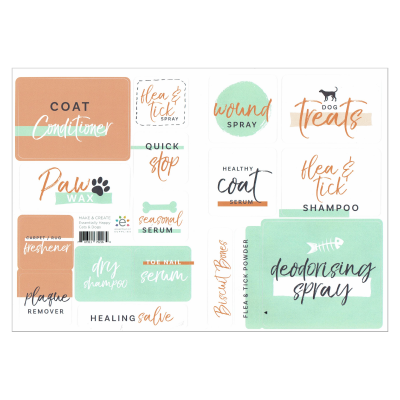 Essentially Cats & Dogs : Make & Create Recipes (includes over 40 labels)