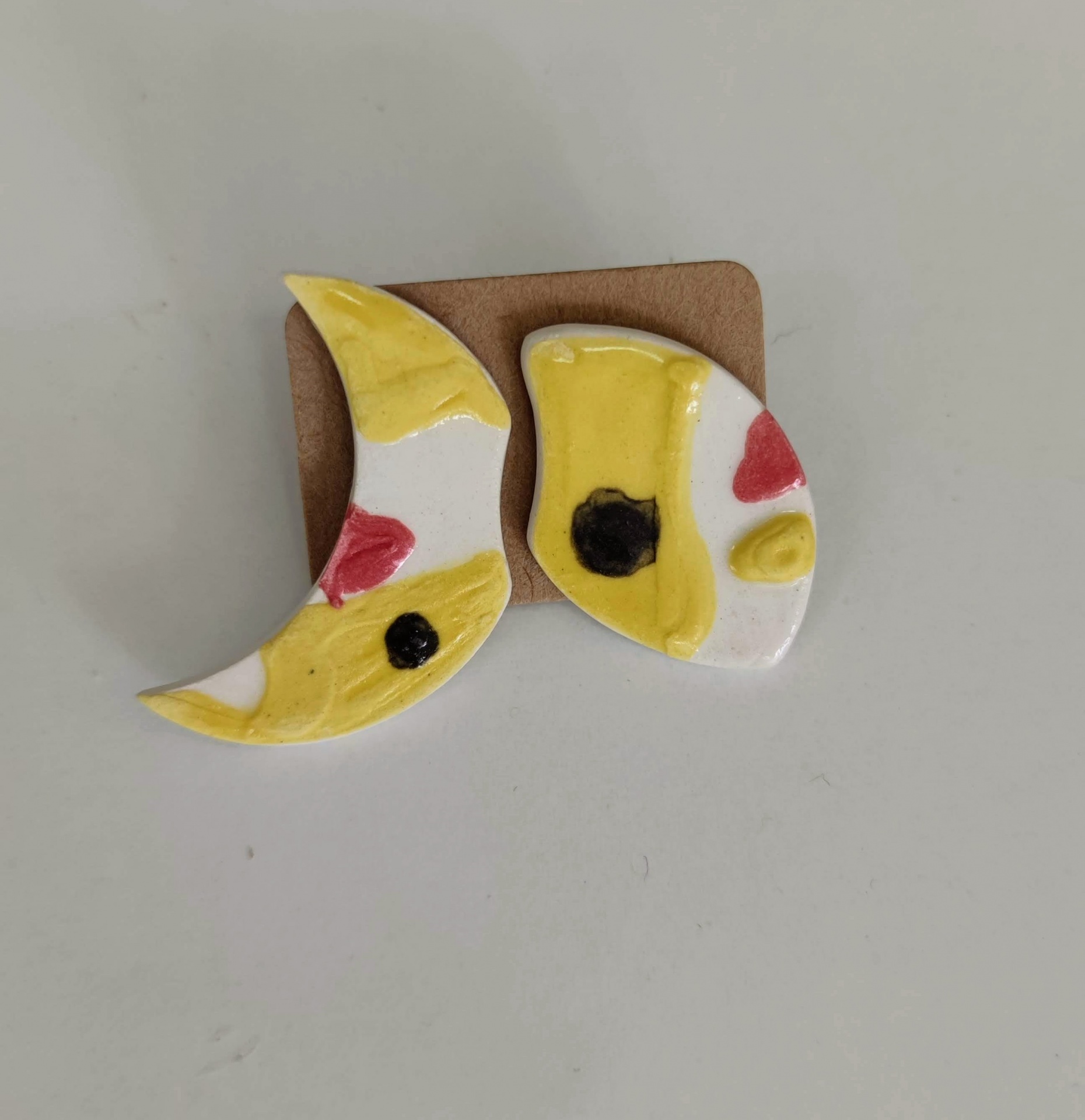 Brincos Cerâmicos - COLEÇÃO MIRÓ