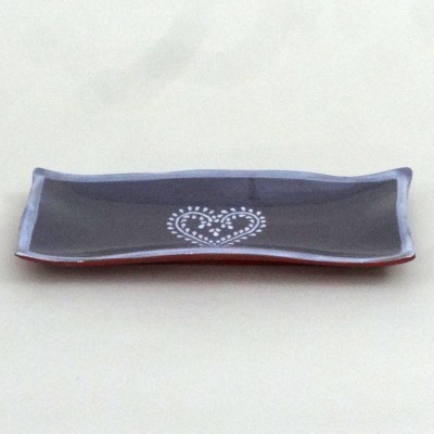 Travessa ondulada pequena