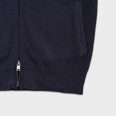 COLETE DE MALHA COM ZÍPER | MARINO