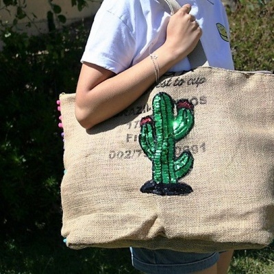 Saco em Juta - Cacto