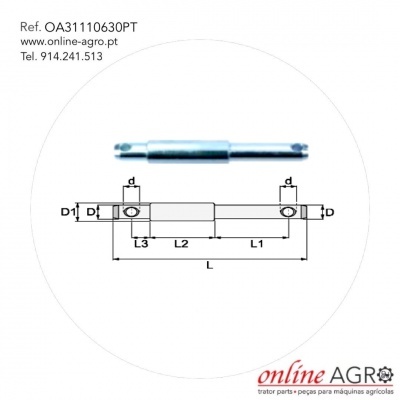CAVILHA DUPLA, #OA31110630PT