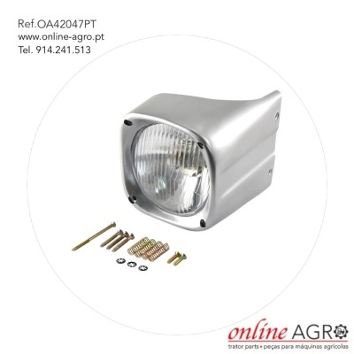 FAROL COMPLETO, ESQUERDO, MASSEY FERGUSON, #OA42047PT