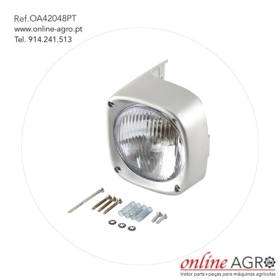 FAROL COMPLETO, DIREITO, MASSEY FERGUSON, #OA42048PT