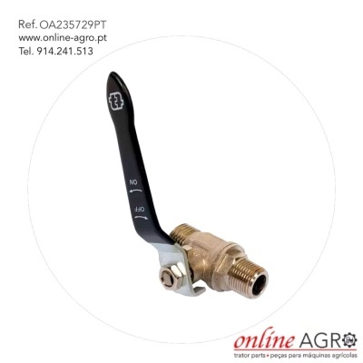 TORNEIRA DE ESFERA PARA DIREITA, G1/2M-1/2M, #OA235729PT