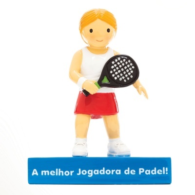 Jogadora de padel