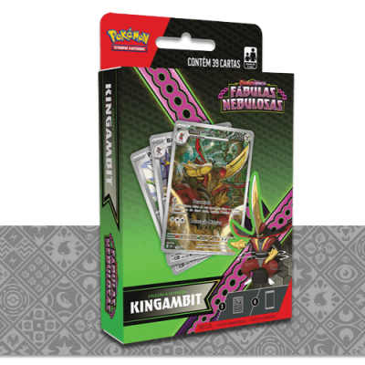 Pokémon TCG: Coleção Ilustração Kingambit - Fábulas Nebulosas (PT)