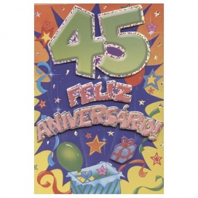 Postal A Tal Idade 45