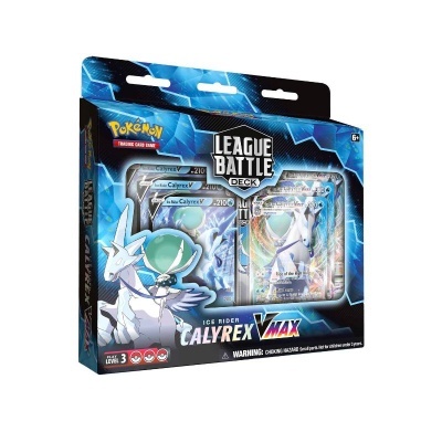 Pokémon TCG: Ice Rider Calyrex VMAX League Battle Deck (EN)
