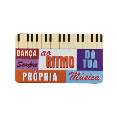 Íman Retro MMP 004 - Dança sempre ao ritmo da tua própria música