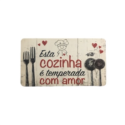 Íman Retro MMP 131 - Esta cozinha é temperada com amor