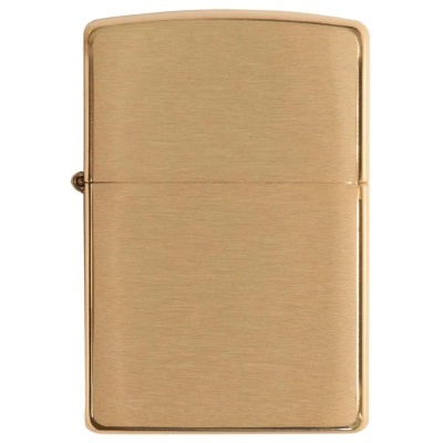 Zippo Brushed Brass