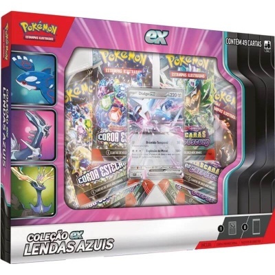Pokémon TCG: Coleção ex Lendas Azuis - Dialga ex (PT)