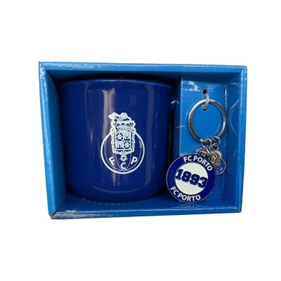 Conjunto Caneca com porta-chaves FC Porto