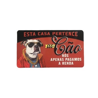 Íman Retro MMP 168 - Esta casa pertence ao cão