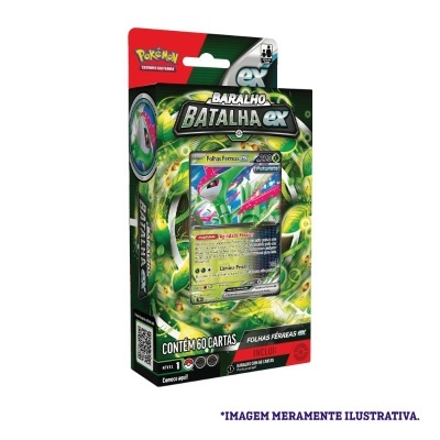 Pokémon TCG: Baralho Batalha ex Folhas Férreas (PT)