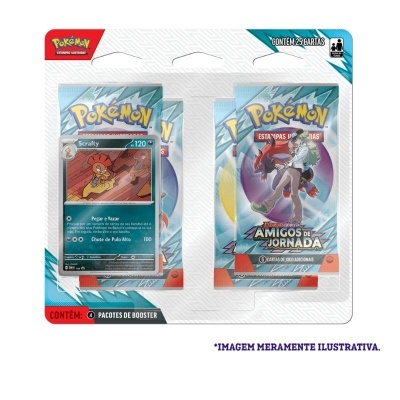 Pokémon TCG: Amigos de Jornada Blister Quádruplo (Scrafty) (PT)