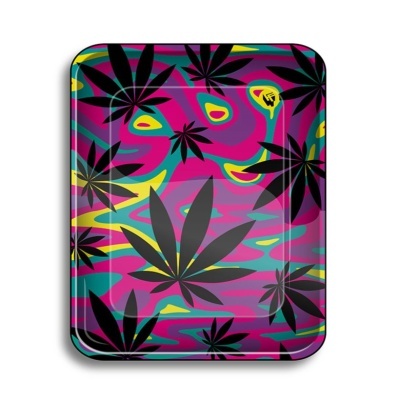 Tabuleiro Grande Neon Leaves 2