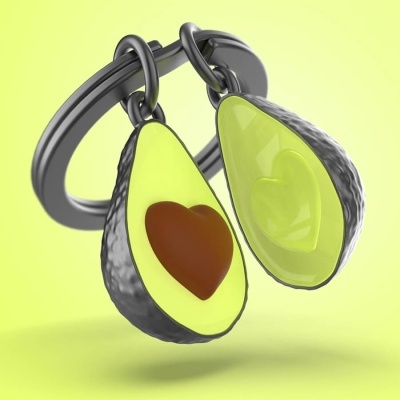 Metalmorphose Porta-chaves Avocado