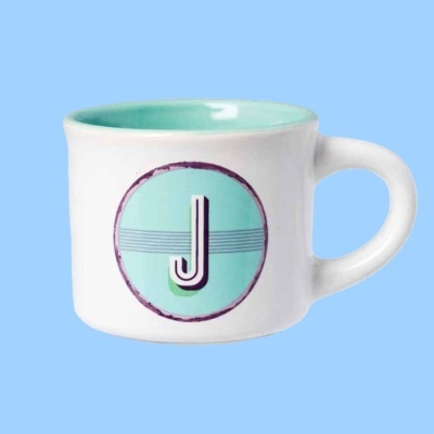 Caneca café ENM 310 - Letra J