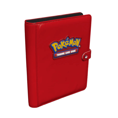 Pokémon TCG: Premium Red 4-Pocket Snap Binder