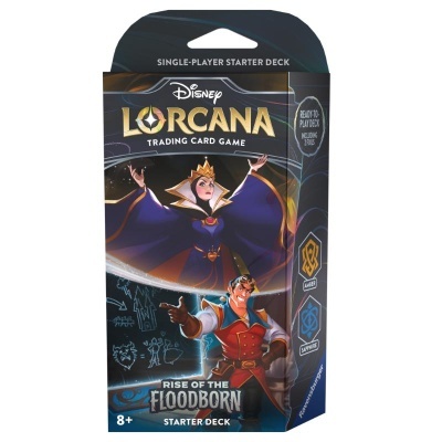 Disney Lorcana TCG: Rise of the Floodborn Starter Deck Amber & Sapphire (EN)