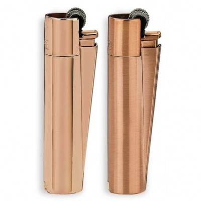 Isqueiro Clipper Metal Large Rose Gold
