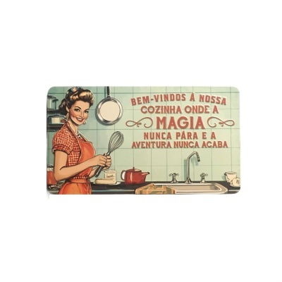 Íman Retro MMP 151 - Bem-vindos à nossa cozinha