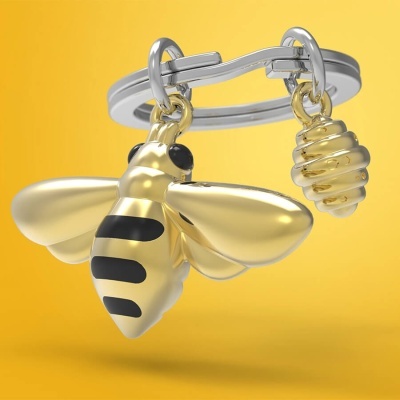 Metalmorphose Porta-chaves Honey Bee