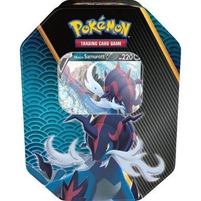 Pokémon TCG: Divergent Powers Tin (Hisuian Samurott V) (EN)