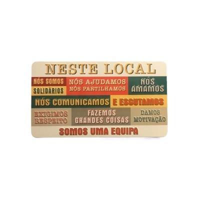Íman Retro MMP 172 - Neste local somos uma equipa