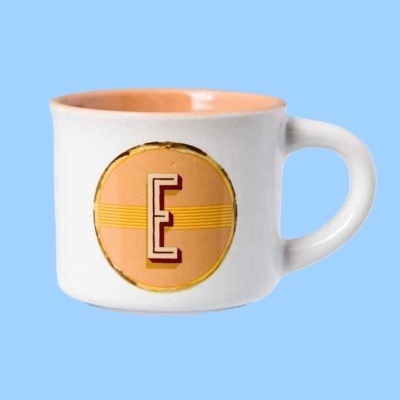 Caneca café ENM 305 - Letra E