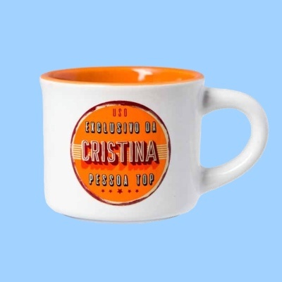 Caneca café ENM 380 - Cristina