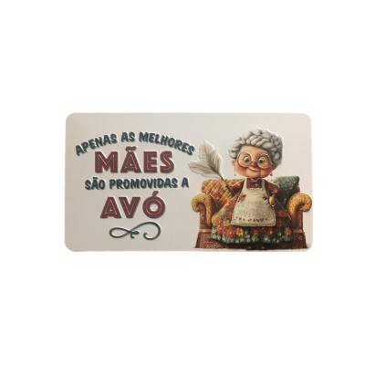 Íman Retro MMP 117 - Apenas as melhores mães são promovidas a avó