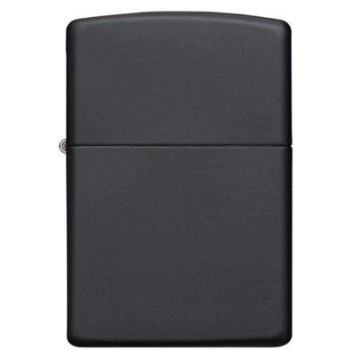 Zippo Media Chrome Black Matte
