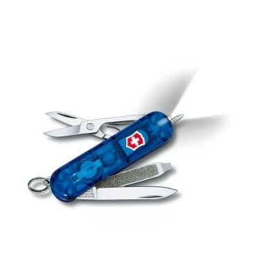 Canivete Victorinox Signature Lite Azul Transparente