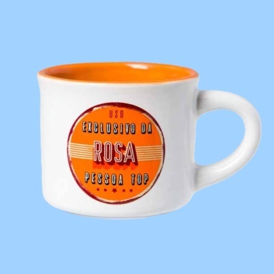 Caneca café ENM 460 - Rosa