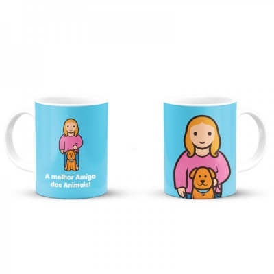 Caneca Amiga dos animais (cão)