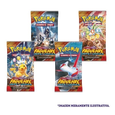 Pokémon TCG: Escarlate e Violeta - Fagulhas Impetuosas Booster (PT)