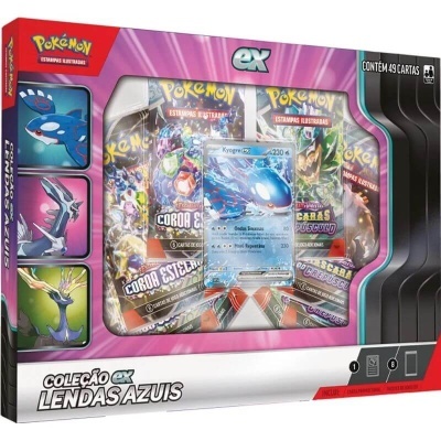 Pokémon TCG: Coleção ex Lendas Azuis - Kyogre ex (PT)