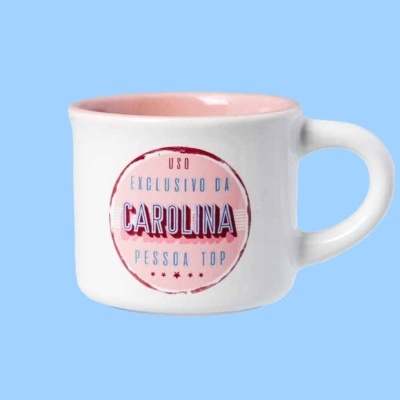 Caneca café ENM 375 - Carolina